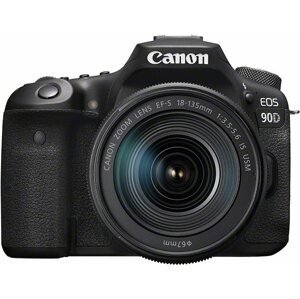 Digitális fényképezőgép Canon EOS 90D + EF-S 18-135 mm f/3,5-5,6 IS USM