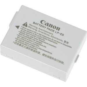 Fényképezőgép akkumulátor Canon LP-E8 Li-Ion 1120 mAh