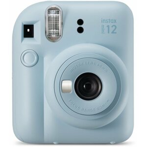 Instant fényképezőgép FujiFilm Instax Mini 12 Pastel Blue + 20 db fotó mini film + Instax Desk Album 40 Black