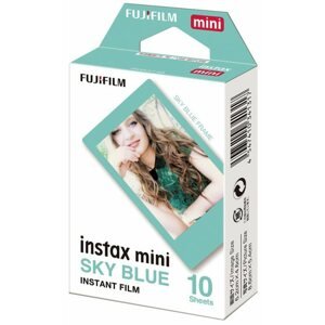 Fotópapír Fujifilm Instax mini blue Frame film, 10 db fotóhoz