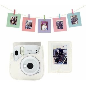 Fényképezőgép tok Fujifilm Instax Mini 11 accessory kit ice-white