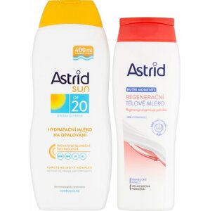 Kozmetikai szett ASTRID SUN hidratáló naptej OF 20 400 ml + Testápoló tej 250 ml