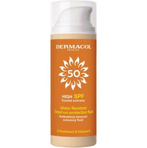 Napozókrém DERMACOL Sun Tonizáló fluid arcra SPF 50 50 ml
