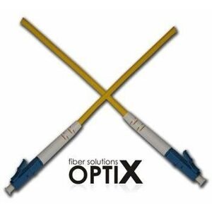 Adatkábel OPTIX LC-LC 09/125 1m G657A simplex optikai