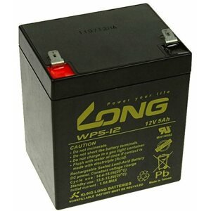 Szünetmentes táp akkumulátor Long 12V 5Ah Ólomakkumulátor F2 (WP5-12B F2)