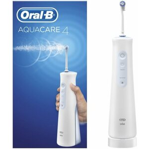 Elektromos szájzuhany Oral-B Aquacare 4 + Oral-B iO Series 8 Black Onyx mágneses fogkefe