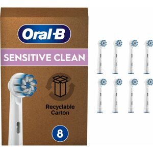Elektromos fogkefe fej Oral-B Sensitive Clean elektromos fogkefe pótfej, 8 db