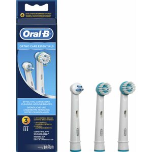 Elektromos fogkefe fej Oral-B Ortho Care pótfej fogszabályzóhoz, 3 db