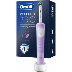 Elektromos fogkefe Oral-B Vitality Pro, Lila
