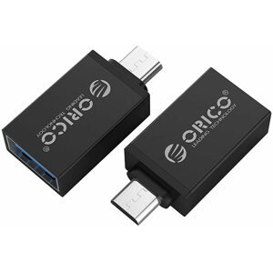 Átalakító ORICO Micro USB to USB-A OTG Adapter Black