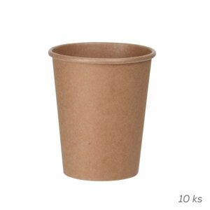 Pohár ORION pohár papír NATURE 0,25 l 10 db