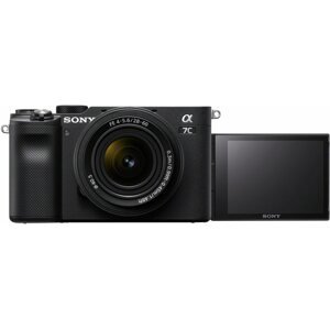 Digitális fényképezőgép Sony Alpha A7C + FE 28-60mm f/4-5.6 fekete