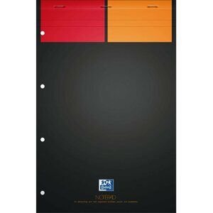 Jegyzetfüzet OXFORD International Notepad A4+, kockás - 80 lap