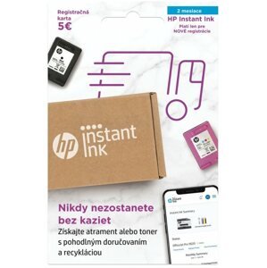Kupon HP Instant Ink regisztrációs kártya 2 hónapra