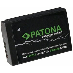 Fényképezőgép akkumulátor PATONA Canon LP-E17-hez 1100mAh Li-Ion Premium