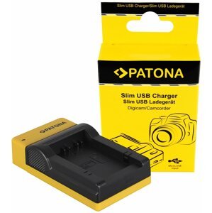 Akkumulátortöltő PATONA Foto Panasonic DMW-BMB9 slim, USB
