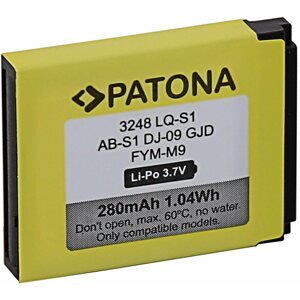 Okosóra akkumulátor PATONA a DZ09, QW09, W8, A1, V8, X6, 280 mAh, LQ-S1, 380mAh akkumulátorokhoz.