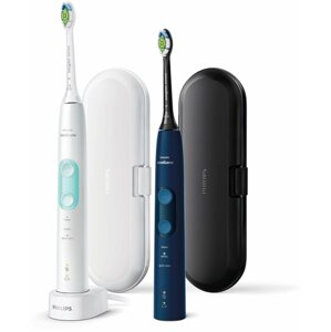 Elektromos fogkefe Philips Sonicare ProtectiveClean HX6851/34 Gum Health White and Navy Blue