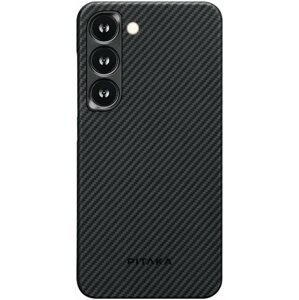 Telefon tok Pitaka MagEZ 3 Samsung Galaxy S23 fekete/szürke tok