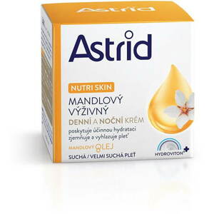 Arckrém ASTRID Nutri bőrtápláló mandulaolajjal nappali és éjszakai krém50 ml