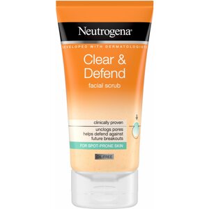 Arcradír NEUTROGENA Clear & Defend Proofing Smoothing Scrub 150 ml