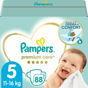 Eldobható pelenka PAMPERS Premium Care Junior 5-ös méret (88 db)