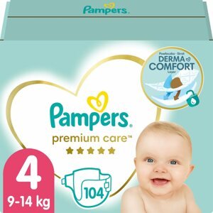 Eldobható pelenka PAMPERS Premium Care Maxi 4-es méret (104 db)