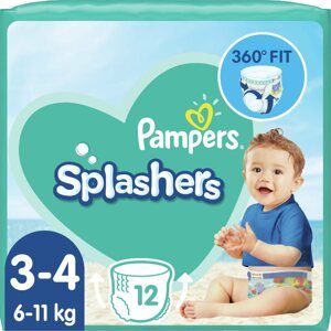 Úszópelenka PAMPERS Splashers, 3/4 (6-11 kg) 12 db