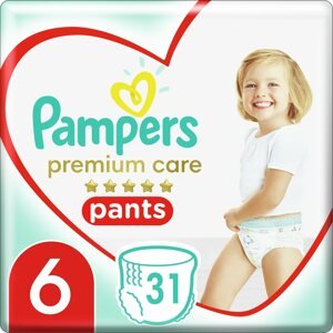 Bugyipelenka PAMPERS Pants Premium Care 6 (31 db)