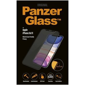 Üvegfólia PanzerGlass Edge-to-Edge Privacy Apple iPhone XR/11 üvegfólia - fekete