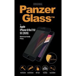Üvegfólia PanzerGlass Edge-to-Edge Privacy Apple iPhone 6/6s/7/8/SE (2020)/SE (2022) üvegfólia - fekete