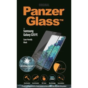 Üvegfólia PanzerGlass Edge-to-Edge Antibacterial Samsung Galaxy S20 FE üvegfólia - fekete