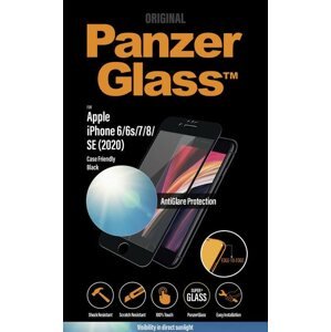 Üvegfólia PanzerGlass Edge-to-Edge Apple iPhone 6 / 6s / 7 / 8 / SE 2020 / SE 2022 üvegfólia - fekete, Anti-Glare