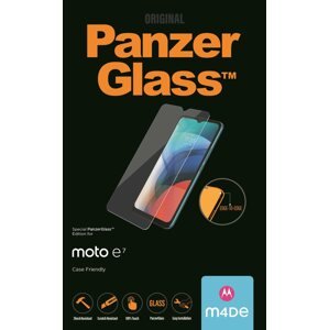 Üvegfólia PanzerGlass Edge-to-Edge Motorola Moto E7 üvegfólia - fekete