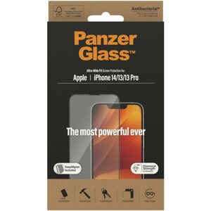 Üvegfólia PanzerGlass Apple iPhone 13/ 13 Pro/ 14 üvegfólia + felhelyező keret