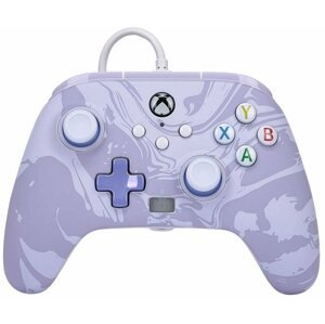 Kontroller PowerA Enhanced Wired Controller for Xbox Series X|S - Lavender Swirl