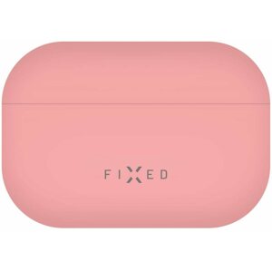 Fülhallgató tok FIXED Silky az Apple Airpods Pro készülékhez, rózsaszín