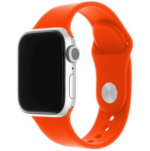 Szíj FIXED Silicone Strap SET 42/44/45/Ultra 49mm-es Apple Watch-hoz - barack színű