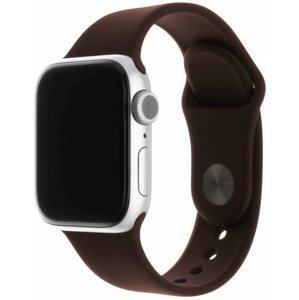 Szíj FIXED Silicone Strap SET Apple Watch 42/44/45/Ultra 49mm - kakaó színű