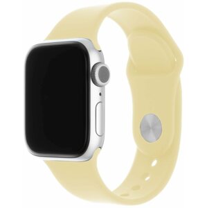 Szíj FIXED Silicone Strap SET Apple Watch 38/40/41 mm - világossárga