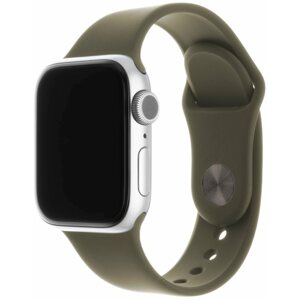 Szíj FIXED Silicone Strap SET Apple Watch 38/40/41 mm - olivazöld