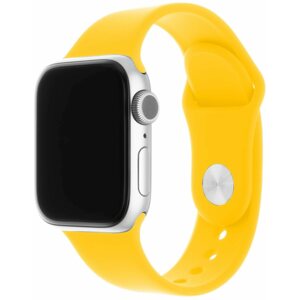 Szíj FIXED Silicone Strap SET Apple Watch 38/40/41 mm - sárga