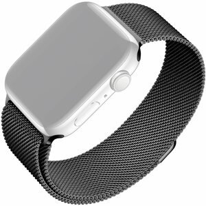 Szíj FIXED Mesh Strap Apple Watch 42/44/45/Ultra 49mm - fekete