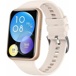 Szíj IXED Silicone Strap Huawei Watch FIT2 - Rózsaszín