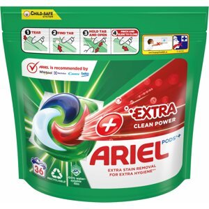 Mosókapszula ARIEL+ Extra Clean 36 darab