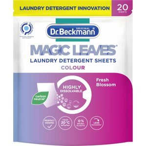 Mosókendő DR. BECKMANN Magic Leaves színes mosókendők 20 db
