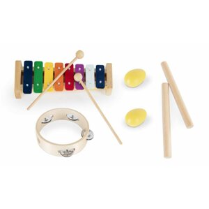 Ütős hangszer Proline gyermek ütőhangszeres készlet 8 db