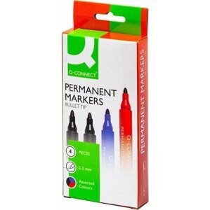 Marker Q-CONNECT PM-R 1,5-3 mm, 4 színből áll