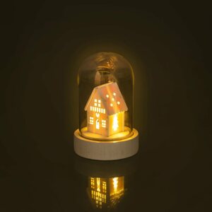 Karácsonyi világítás RETLUX RXL 319 kupolás miniház 1 LED