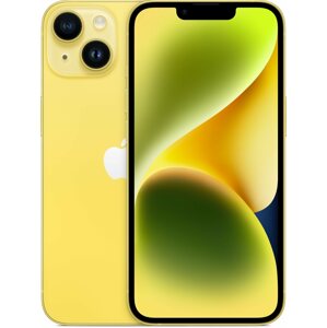 Mobiltelefon iPhone 14 Plus 256 GB sárga
